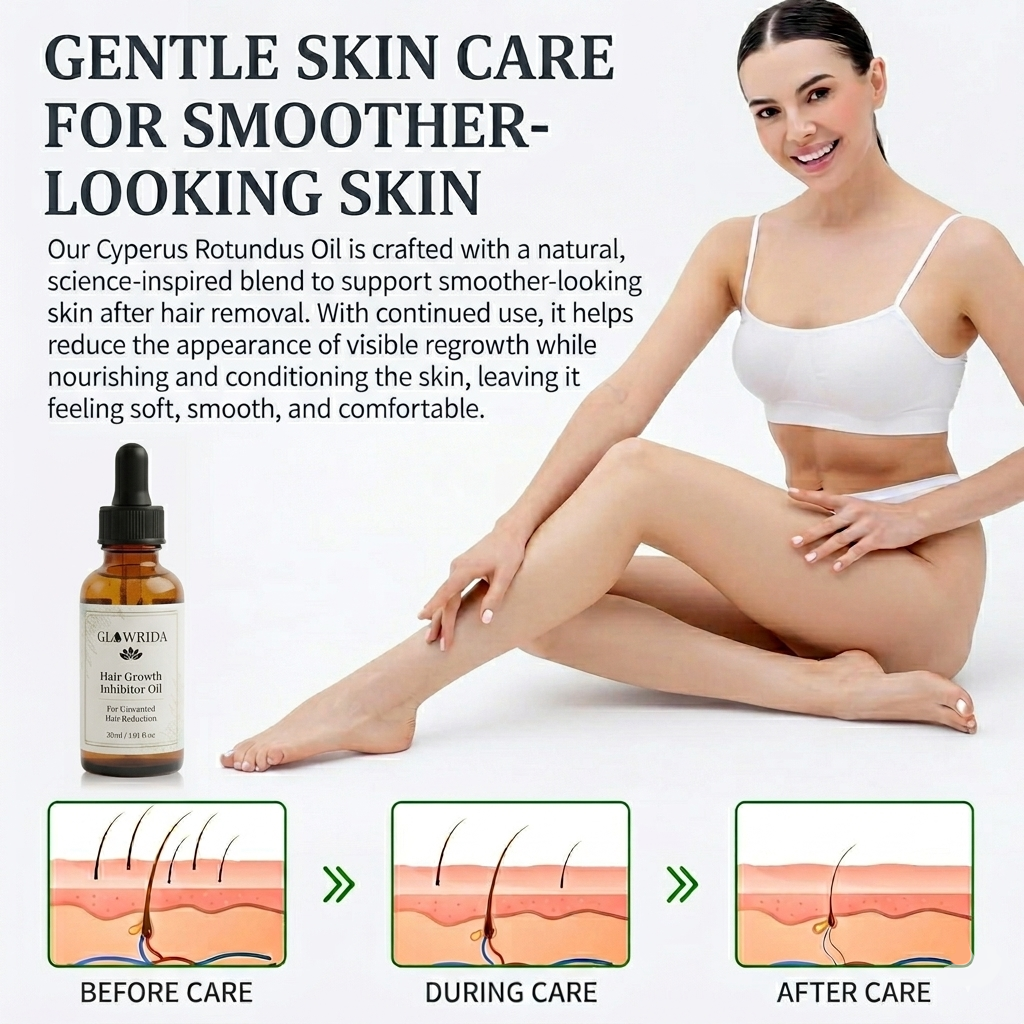 Hair Inhibitor to Reduce Unwanted Hair